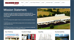 Desktop Screenshot of frontierbag.com